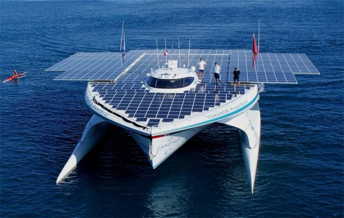 MS Turanor PlanetSolar - роскошная яхта на солнечных батареях