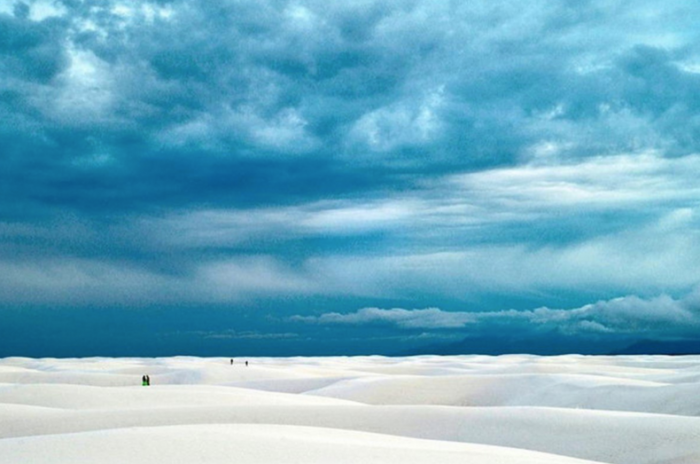 Фарфоровая пустыня White Sands. США