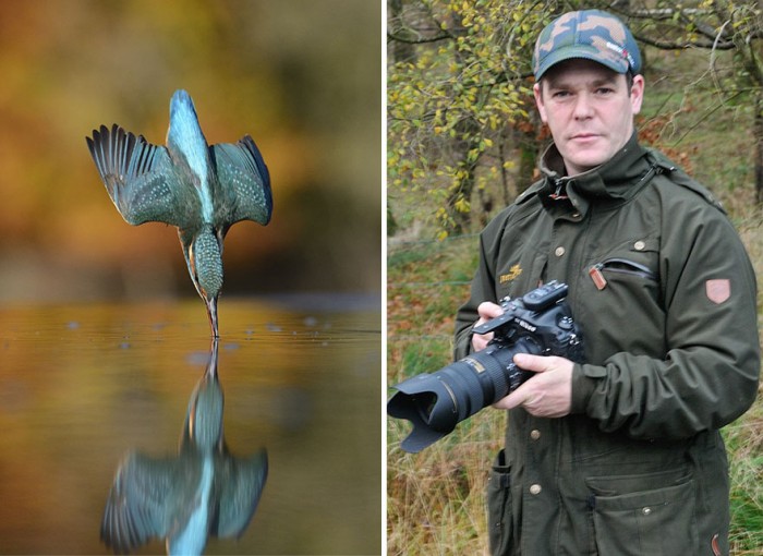 После 6 лет работы и 720,000 попыток, фотограф, наконец, снял идеальную фотографию зимородка