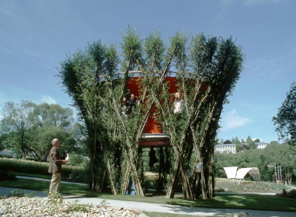 Удивительное свойство деревьев срастаться некоторые архитекторы используют в создании биоконструкций (+Фото)
