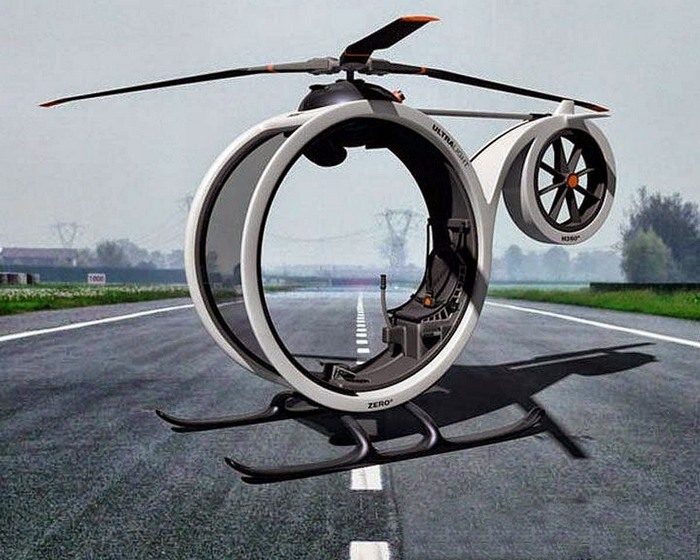 Вертолет ZERO – личный транспорт нового поколения, который станет спасением от пробок