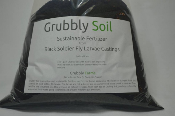 Grubbly Farm - личинки на пути переработки пищевых отходов 