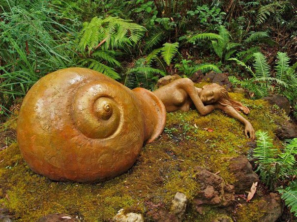 Сказочный сад Австралии скульптора Бруно Торфс
