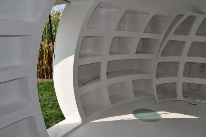 Дом-яйцо "blob vb3", разрабатываемый бельгийскими архитекторами (+Фото)