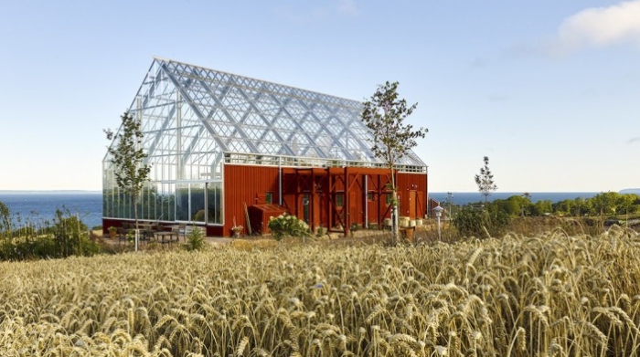 Дом-теплица, признанный в Швеции самым экологичным проектом (+Фото)
