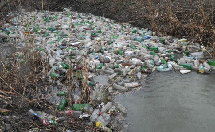 Экологи и патриоты в дождь расчистили реку Бык (+Фото)