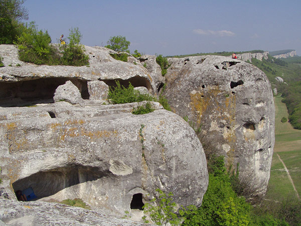 Эски-Кермен - один из крупных «пещерных городов» Крыма (+Фото)
