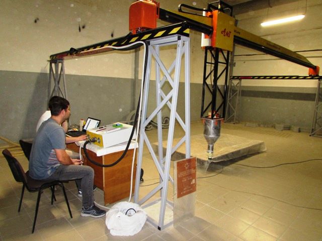 Первый строительный 3D-принтер в Кишиневе (+Фото)