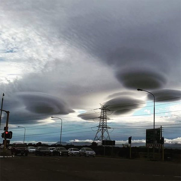 Таинственные облака над Кейптауном (+Фото)