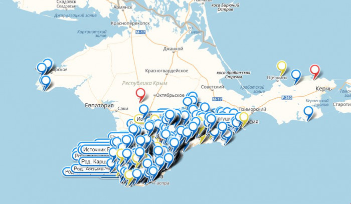 Группа туристов создали карту родников Крыма (+Фото)