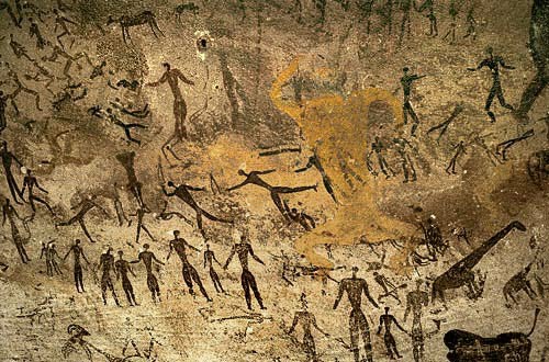 Пещера с наскальной письменностью эпохи неолита (+Фото)