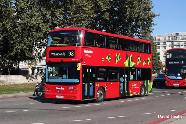 Лондон переводит все автобусы на электропривод (+Фото)