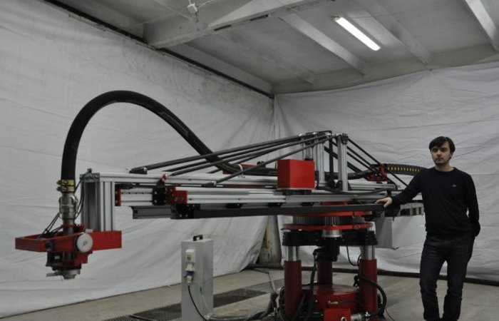 3D-принтер «печатает» 60 квадратных метров жилья в день (+Фото)