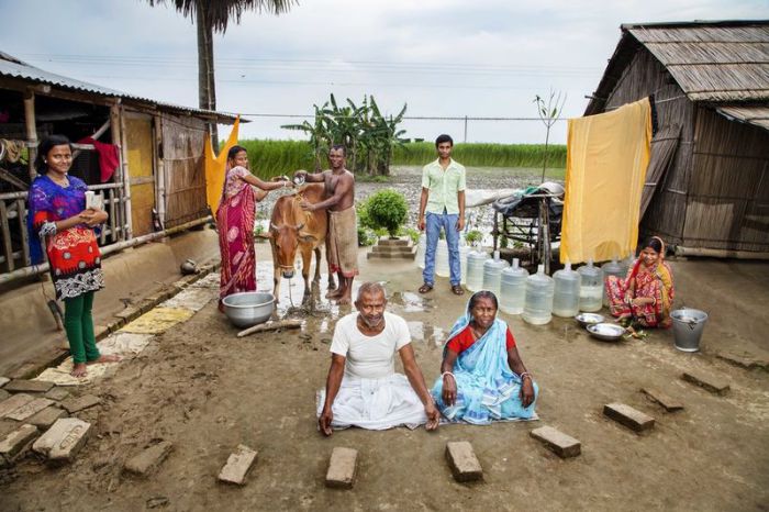 Семьи из разных уголков планеты показали, сколько воды они расходуют за 1 день (+Фото)