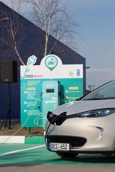 METRO Cash & Carry Moldova investește în proiecte sustenabile, prin deschiderea primei stații de încărcare a automobilelor electrice din cadrul rețelei