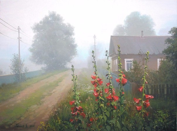 Лето в деревне - прекрасные картины художника (Фото) 