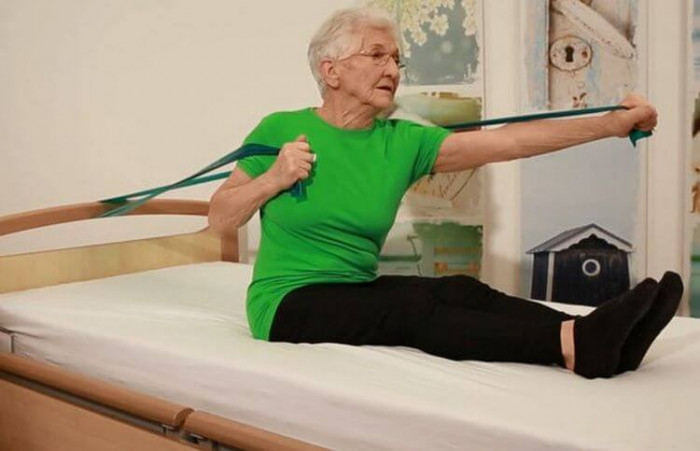 91-летняя гимнастка из Германии (Фото)