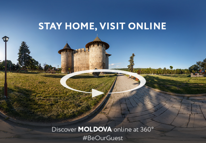 #оставайтесьдома и путешествуйте виртуально во время карантина. Откройте для себя Молдову с помощью увлекательных виртуальных туров на 360°