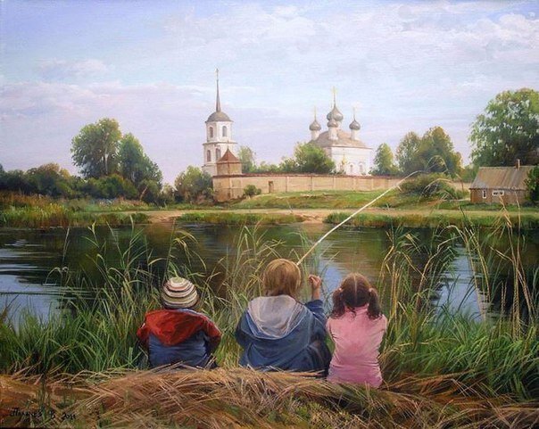 Реалистичные пейзажи художника Вячеслава Палачева (Фото)